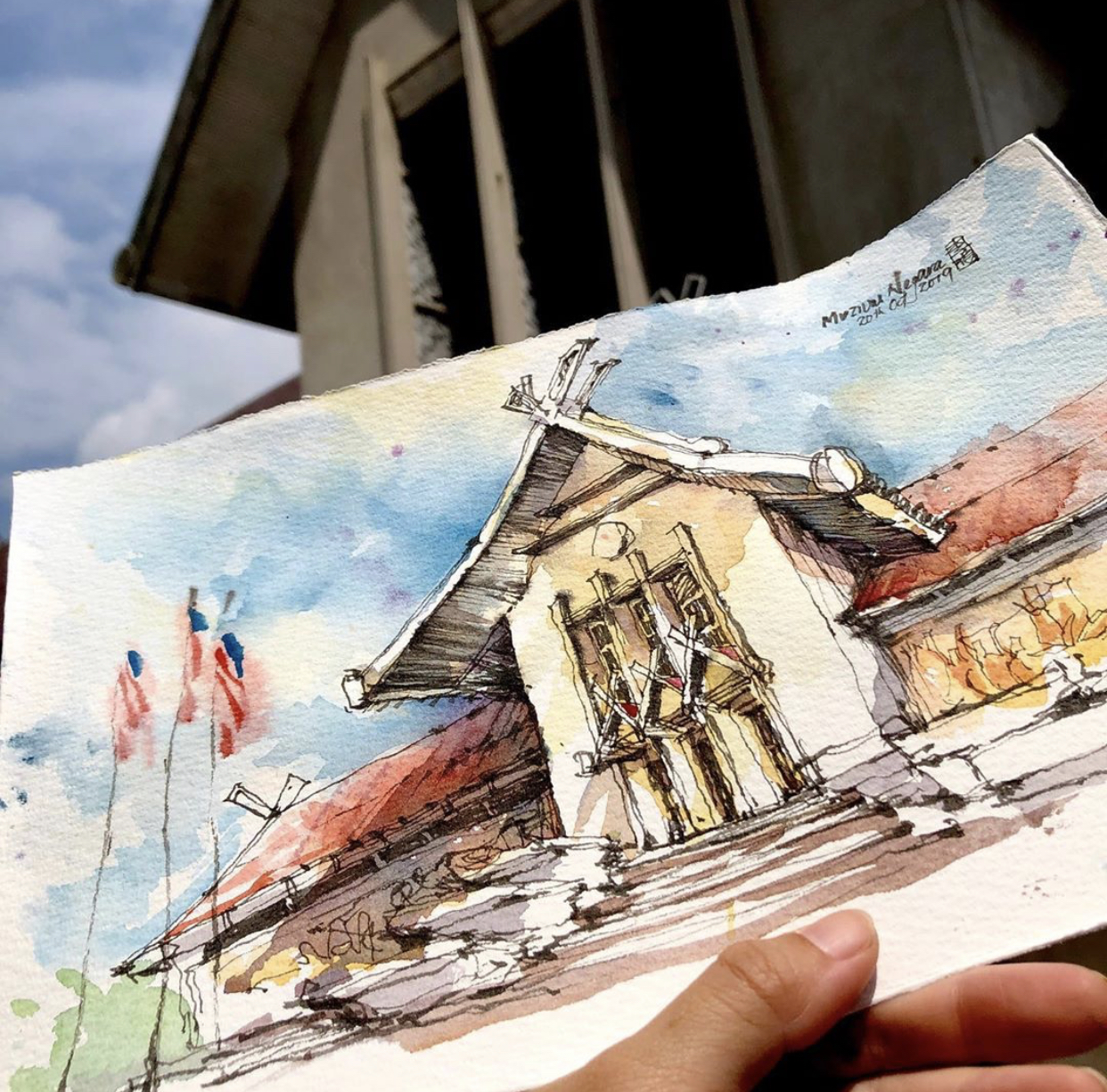 Artwork of the Malaysia National Museum