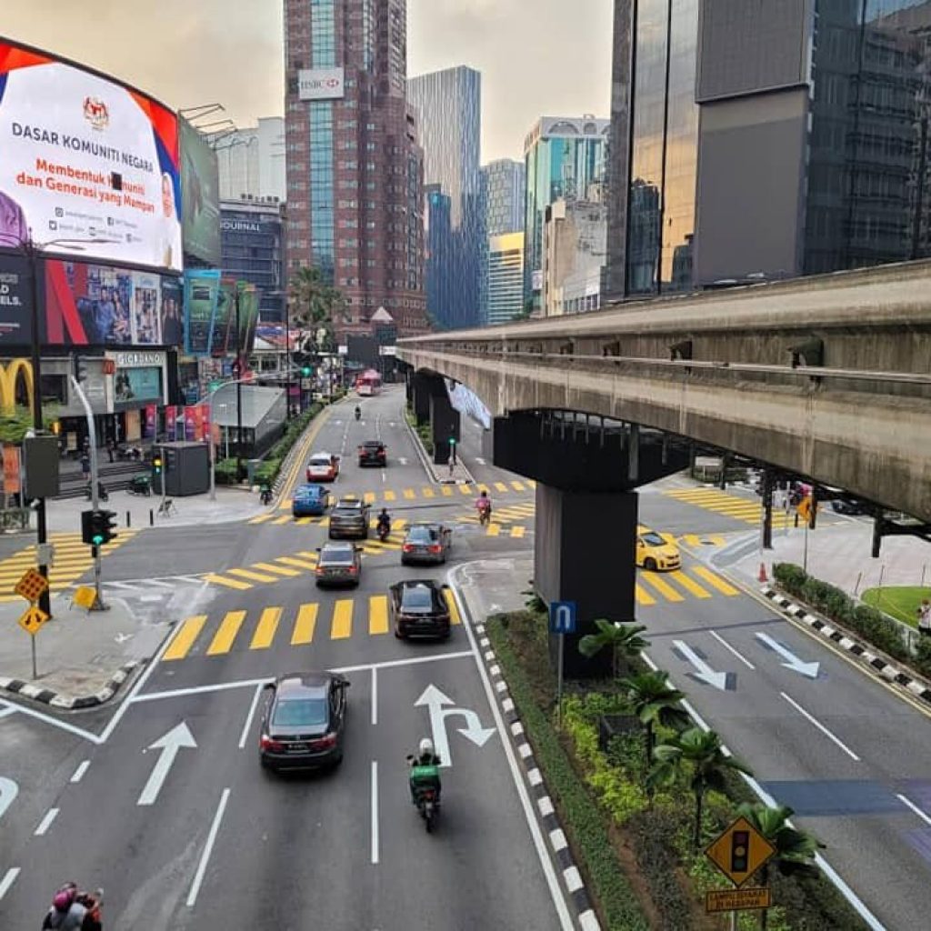 Bukit Bintang pedestrian crossing