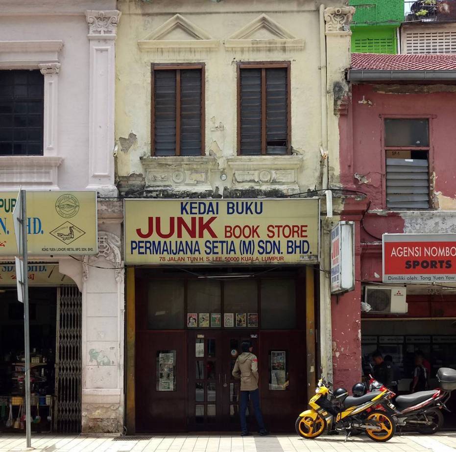 Junk Bookstore Jalan Tun H S Lee Kuala Lumpur