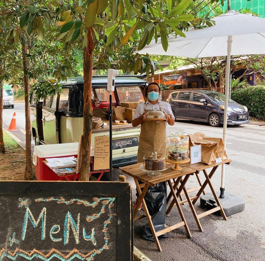 Kombi Penjaja, a collaboration between Timothy Cafe and Kafe Kleptokrat