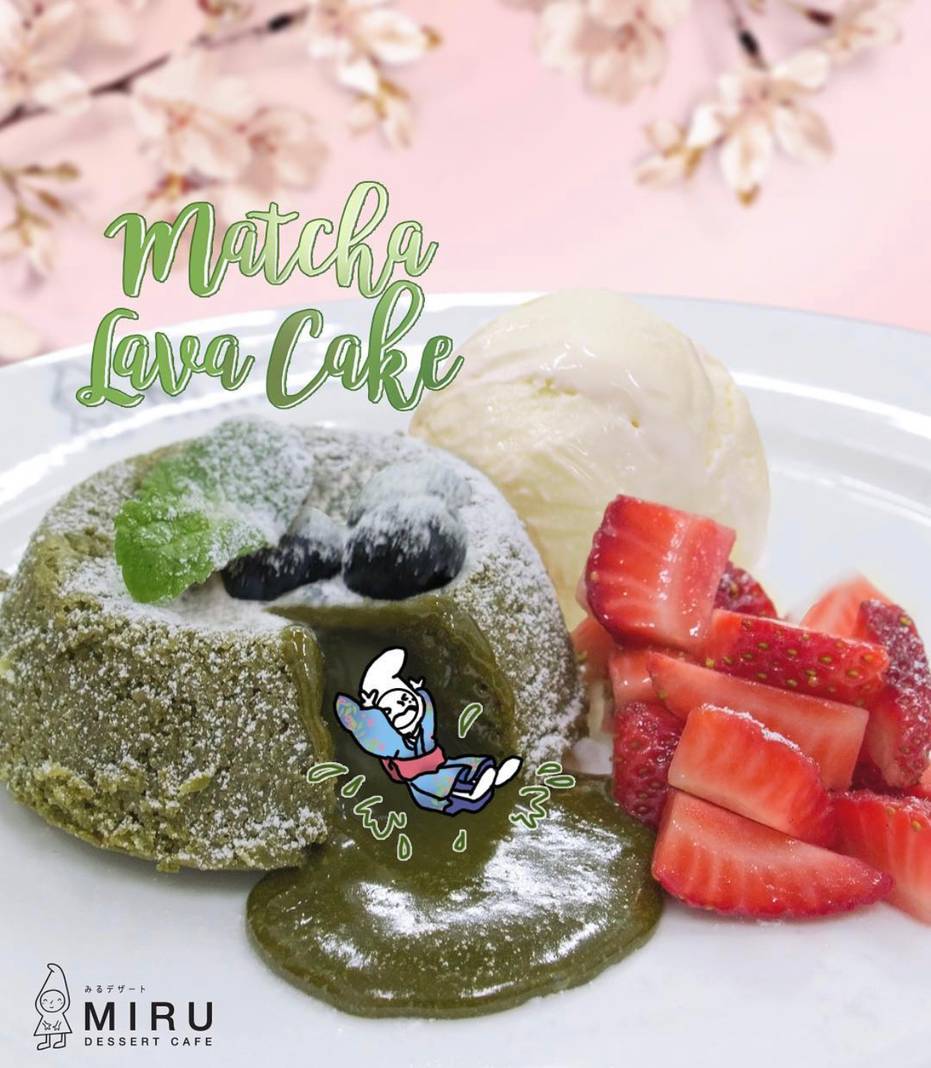 Matcha Lava Cake