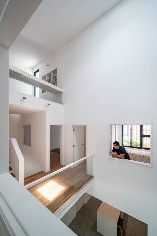 Terrace house in Kuala Lumpur redesigned by architect