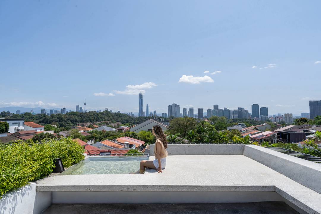 Terrace house in Kuala Lumpur redesigned by architect