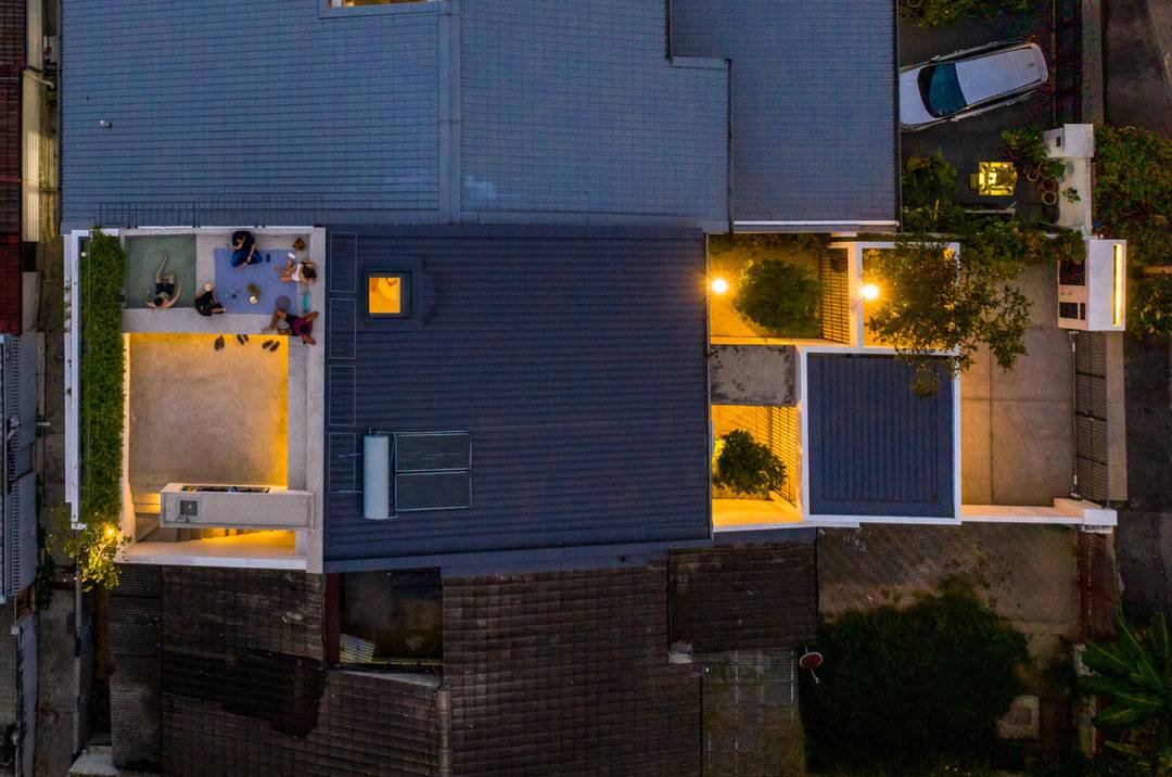 Terrace house in Kuala Lumpur redesigned by architect