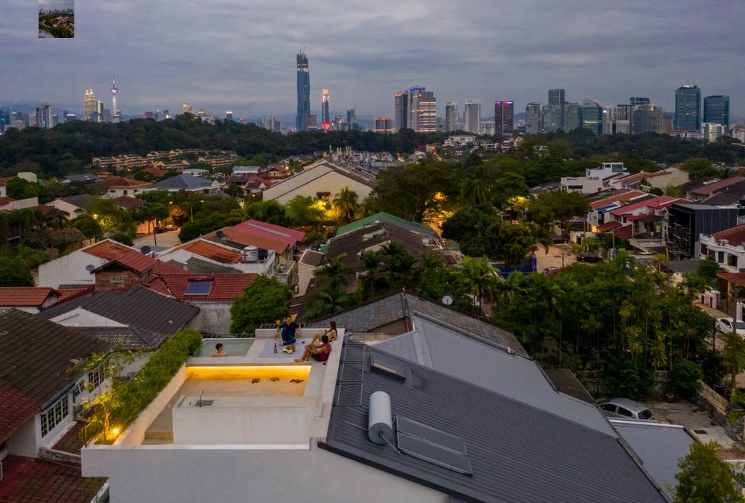 Terrace house in Kuala Lumpur redesigned by architect
