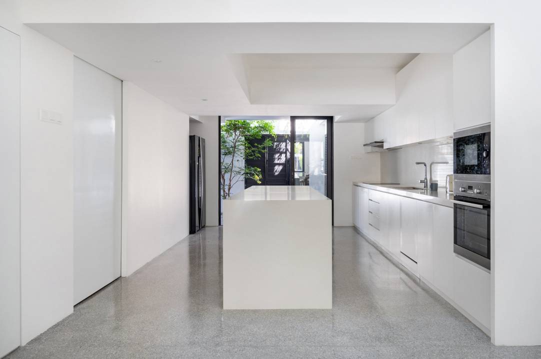 Terrace house in Kuala Lumpur redesigned by architect