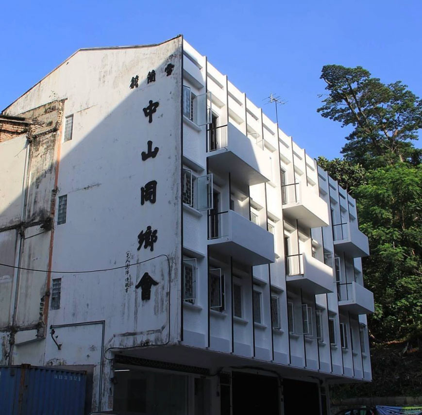 Zhongshan Building at Kampung Attap