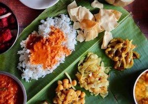 Banana leaf rice restaurant Kuala Lumpur