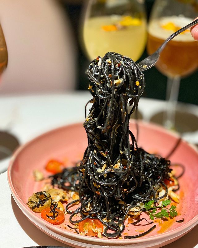 squid ink pasta
