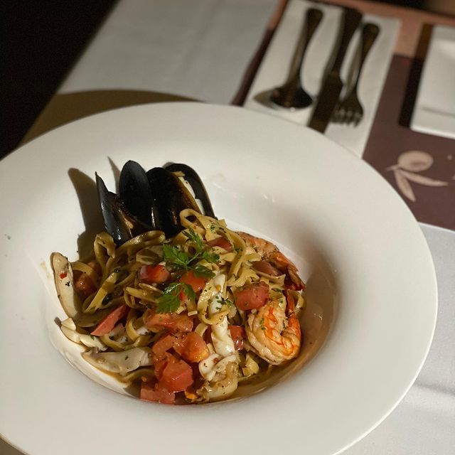 Strato at Troika Sky Dining pasta